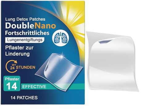 Lung Cleansing Patches 14 - Respiratory Health Support Tapes, Natural Breathing Aid Patches for Travel, Work, Healthcare & Daily Soothing Care