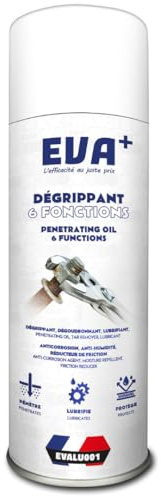 Desincrustante multifunción 6en1 Profesional 400 mL - EVA+ | EVALU001 | Desbloquea-Desengrasa-Lubrica | Sin Silicona | Todos los Mecanismos | Protección Anticorrosión | Válvula Doble Posición