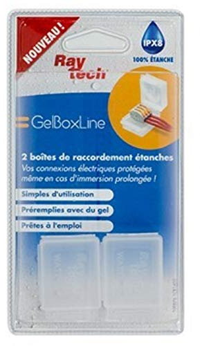 2 Boitiers étanches Gelbox médium 30x38x26mm