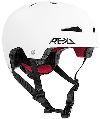 Rekd Unisex Jugend Junior Elite 2.0 Helm, Weiß, XXXS/xs 46-52cm