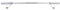 RAMROXX 150cm Olympia Langhantel Stange 50mm mit Klemmen