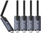 Émetteur HDMI sans Fil et 4 Récepteurs Lemorele 1080P Transmission sans Fil 1 TX jusqu'à 4 RX, Streaming PC/Caméra/Box TV vers TV HD/Moniteur/Projecteur