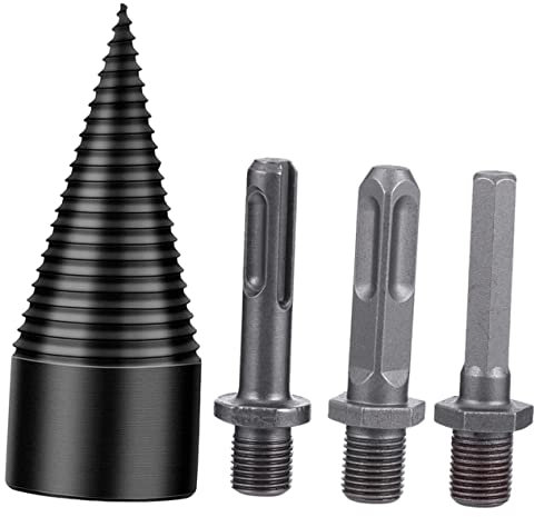 FONDOTIN Punta Da Trapano Per Legno Da Combustione in Acciaio Di Punte Per Spaccalegna Per Trapano Per Carpentiere Per Legno Duro e Tenero