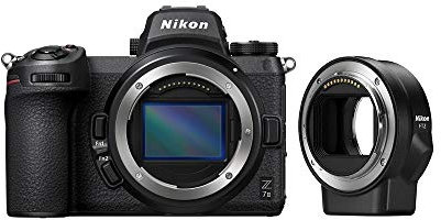 Nikon Z7 II + Z 24-70mm + FTZ Adapter Mirrorless Camera Kit (45.8 megapixel, Ultra wide ISO, 10 fps Continuous Shooting, Duel Processor, Duel Card Slots)