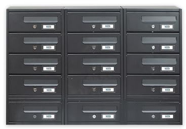 Cassetta postale condominiale 15 posti - Modello Modular