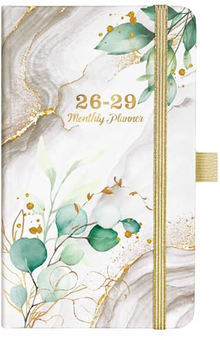 Pocket Calendar 2026-2029 - 3 Year Monthly Planner, July 2026 - June 2029, 6.4 x 3.8, Pocket Calendar 2026-2029 for Purse Small Size Monthly Planner