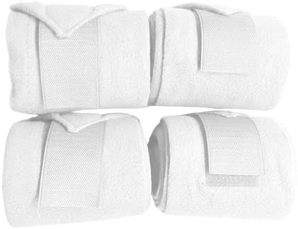 Lot de 4 protections pour chevaux - Accessoires équestres - Bandes de protection avant pour entraînement, compétition et promenades en plein air