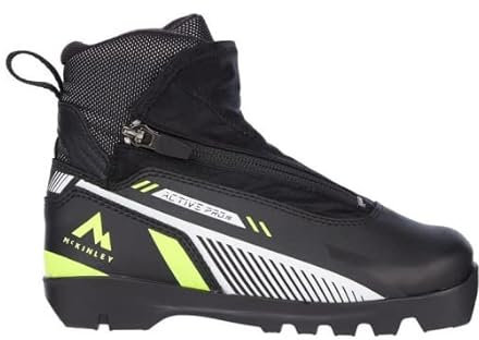 McKinley Active Pro Langlauf-Schuh, Black/Yellow, X-Large