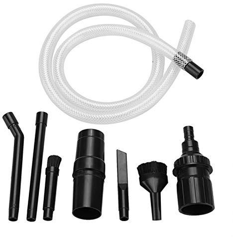 9pcs/Set Universal Vacuum Cleaner Attachments Accessories,Micro Vacuum Attachments for Car Detailing,Mini Micro Tool Car Vehicle Cleaning Kit Shop Vac