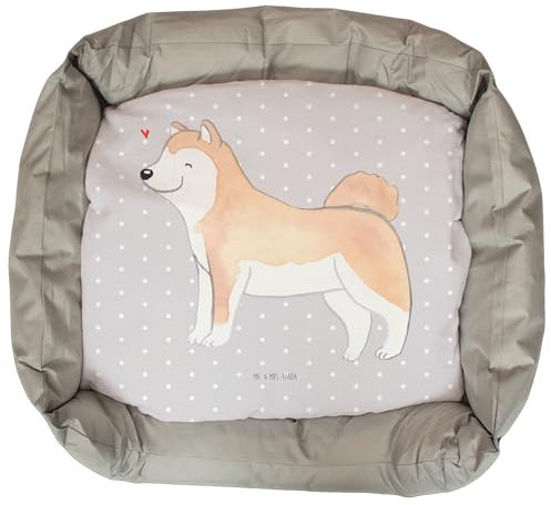 Mr. & Mrs. Panda Hundebett Akita Inu Lebensretter - Geschenk, Hundekörbchen, Hund, Körbchen, Hundedecke, Hundekissen