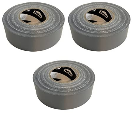 Pattex Crocodile Power Klebeband, starkes Gewebeband mit doppelter Dicke, extreme Widerstandsfähigkeit, Duct Tape für verschiedene Materialien, silber, 3 x 10m