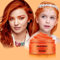 COLAYERIST Orange Temporary Hair Dye Wax Washable，Temporary Hair Colour Spray for kids, Hair Makeup Paint Wax for Parties or Cosplay, Hair Coloring Products No Messy