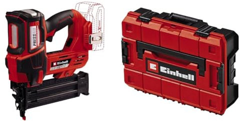 Einhell Professional Akku-Nagler FIXETTO 18/50 N Power X-Change (18V, 60 Schuss/min, max. 50 mm Nagellänge, Tiefeneinstellung, Einzel-/Serienschuss, inkl 500 Nägel, ohne Akku, inkl. Koffer)