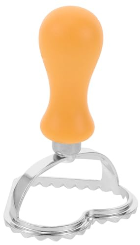 Alipis Molde De Flor De Borde Cortador De Pasta Herramientas Para Moldear Pasta Cortador De Raviolis Herramienta De Corte De Cocina Para Bola De Máquina Para Hacer Pasta Orange Abs