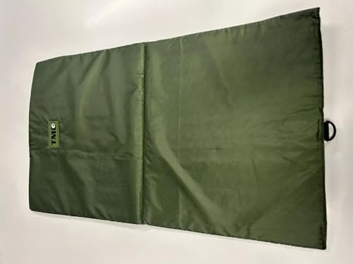 TMC Large Unhooking Mat, Nylon Fishing Mat for Carp and Coarse Fishing, Green (64 x 37 cm)