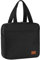 AOSBOS kleine Kühltasche Lunch Bag mit Reißverschluss Wasserdicht für Arbeit Schwarz 7L
