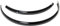 Büchel Unisex – Erwachsene Schutzblechgarnitur-03411089 Schutzblechgarnitur, Schwarz, 28 x 1.75, 55 mm