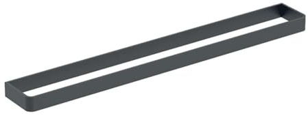 Geberit iCon Handtuchhalter, für Badezimmermöbel, 42mm, 502.328.14.1, Farbe: Schwarz matt/pulverbeschichtet matt