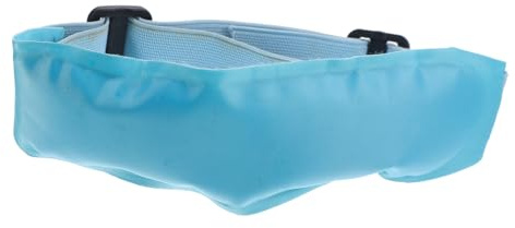 ibasenice Bandeau à Poche de Glace Réutilisable en Gel Ceinture Élastique Réglable Pvc Bleu-vert Compresse Froide et Chaude pour Soulagement Maux de Tête Soins Adultes Couleur Aléatoire
