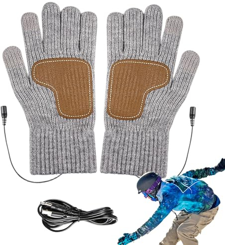 Guanti Riscaldati Per Donne - Riscaldamani Con Touchscreen E Antiscivolo - Muffole Riscaldate Elettriche Scaldamani | Per Uomini Outdoor Ufficio Lavoro Casa Ciclismo Caccia Inverno Freddo