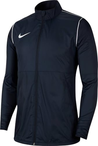 NIKE BV6904-451 Repel Park20 Jacket Unisex Boys OBSIDIAN/WHITE/WHITE Size S