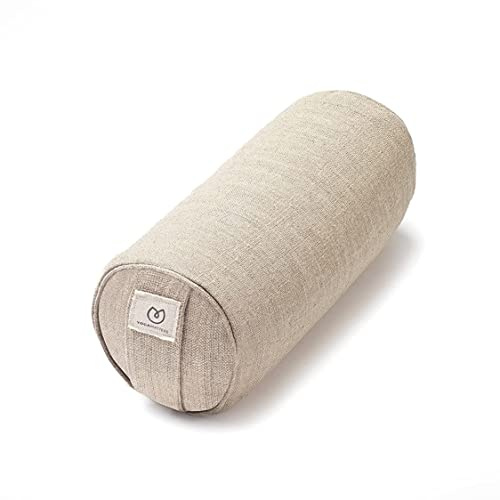 Yogamatters Hemp Mini Buckwheat Bolster (Natural)