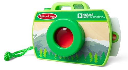 Melissa & Doug Rocky Mountain National Park Sights and Sounds Wooden Toy Camera Play Set - FSC Certified