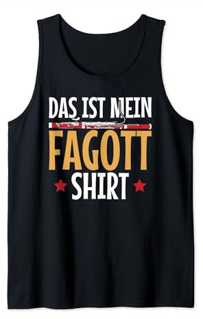 Fagottist Instrument das ist mein Fagott Tank Top