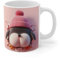 Mug pingouin amusant idée cadeau humour drôle rigolo fun travail bureau pour adulte et enfant