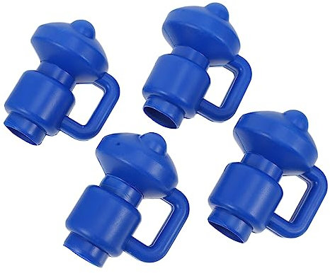 Kisangel 4stücke Trampolinstangenkappen Rohrabdeckungen Kunststoff Trampolinstangenschutz Zubehör Trampolinstangenzubehör Trampolinstangenschutz Trampolinstangenkappen