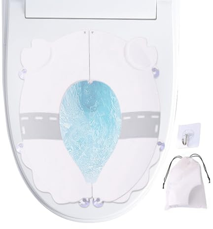 Water Reducer for Children | Splash Proof Seat for Children, Folding Non-Slip Portable for Girls Home Bathroom Travel Car