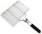 Barbacoa Cesta para Asar a La Parrilla, Canasta de Parrilla de Barbacoa Portátil Plegable Acero Inoxidable Parrilla Pescado Clip con Asa Extraíble, para Pescado Verduras Camarón Carne, 32x21.5 cm, S