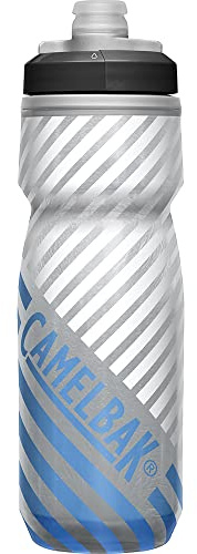 CAMELBAK Podium Chill Outdoor 21Oz, Grey Blue Stripe