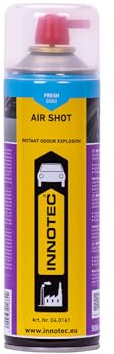 MP Produkt Air Shot Fresh, spray profumato di alta qualità, deodorante ambientale per interni di autovetture, 100% senza silicone, potente profumo elimina gli odori sgradevoli