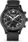PINDOWS Armbanduhren für Herren, analoge Chronograph-Quarzuhren für Herren, wasserdicht, Business- und Freizeitkleidung mit schwarz-braunem Lederband