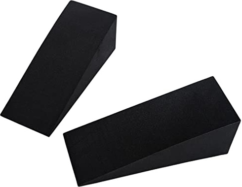 Blocchi a cuneo per squat, tavola inclinata per squat,Cunei in schiuma per tavola inclinata per yoga | Blocco a cuneo elasticizzato flessibile per il piede, tavole inclinate leggere per esercizi domes