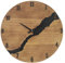 SkyNature Wanduhr Vintage, 34cm Holz Bauernhaus Dekorative Wanduhren mit Arabisch Ziffern, Leise Ohne Tickgeräusche Batteriebetrieben XXL Uhr, Große Wanduhr für Wohnzimmer, Küche, Schlafzimmer, Büro