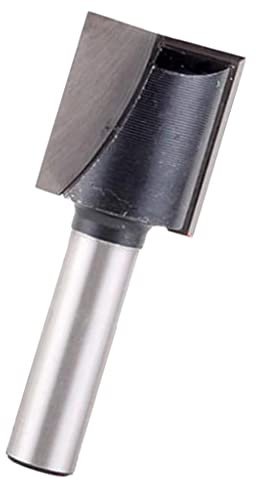 barenx 8mm Shank Bottom Cleaning Straight/Dado Router Bit 5-18mm Wood Cutting Tools - 8x18mm