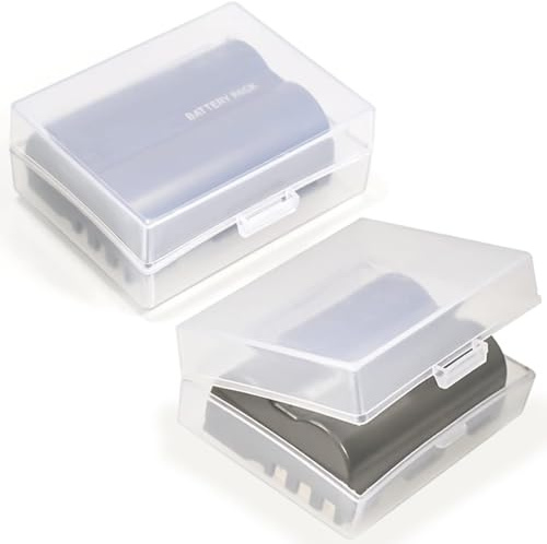 Funda de batería para cámara compatible con LP-E6, compatible con Nikon EN-EL15