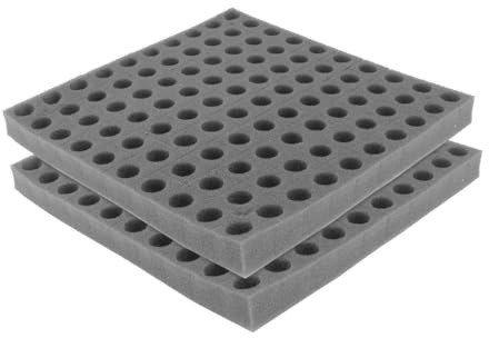 BIUDECO Esponja para Plantación Hidropónica Negra Concavidad 2 Piezas Bandeja de Germinación sin Tierra para Cultivo de Verduras en Balcón y Jardín Interior
