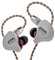 CCA C10 Hybrid-Treiber-In-Ear-Kopfhörer, HiFi-Stereo-Ohrhörer, leistungsstarker Bass, Sport-Headset mit ergonomischem Komfort-Design für Spiel, Musik, Show, Bühne