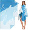 Kulamo Strandtuch 160x80cm - Mikrofaser Badetuch + Handtuch 100x30cm - 100% recyceltes Mikrofaser Strandhandtuch - Strandtücher leicht und schnelltrocknend - für den Strand, Gym, Travel, Sauna