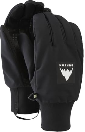 Burton Throttle Gloves, True Black, Large