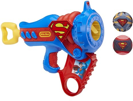 little tikes MGA Entertainment Superman Boom Blaster - DC Active Play Toy Blasters, Convient aux garçons et aux Filles de Plus de 3 Ans