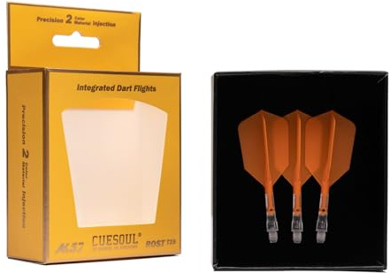 CUESOUL ROST T19 Integrated Dart Shaft and Flight Slim Shape,Set of 3