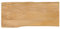 vidaXL Mango Wood Live Edge Table Top - Dining Table Surface 90x40cm, Solid Wood Top for Living Room/Restaurant Use
