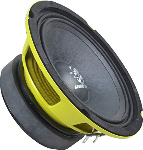 GROUND ZERO Mid Woofer 16cm GZCK 165XSPL (1pz) medio bassi 165mm 16 cm predisposizione auto con griglie incluse (PREZZO AL SINGOLO PEZZO)