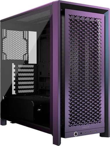 CORSAIR Frame 4000D Vault Series Modular Mid-Tower ATX PC Case – High Airflow, InfiniRail Fan Mounting System, Modular Customization, Spacious Interior, GPU Anti-Sag – Galaxy