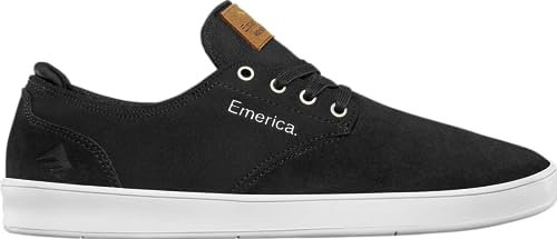 Emerica Herren Romero Laced Skate-Schuh, Schwarz/Weiß, 45 EU