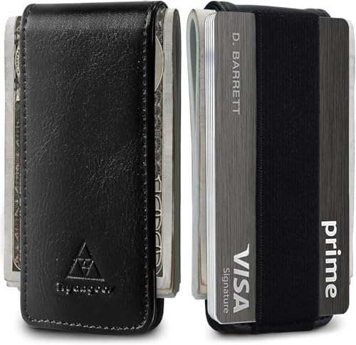 Tryangoos Tzqj Clip de Billetes, Negro, Standard para Hombre